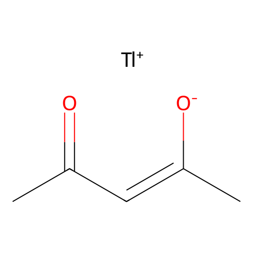 乙酰丙酮铊(I) structure