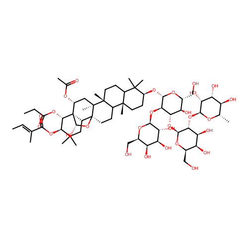 Maesasaponin V2 structure