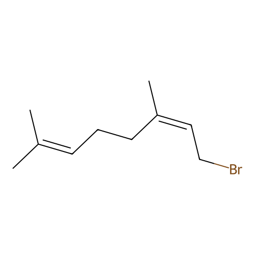 Neryl bromide structure