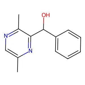 (3,6-Dimethylpyrazin-2-yl)(phenyl)methanol structure