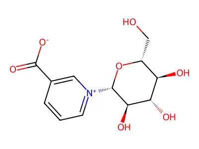 N-Glucosylnicotinate structure