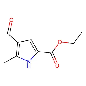 ethyl 4-formyl-5-methyl-1H-pyrrole-2-carboxylate structure