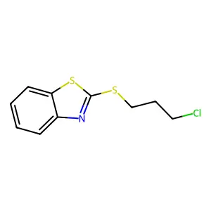 2-[(3-Chloropropyl)sulfanyl]-1,3-benzothiazole structure