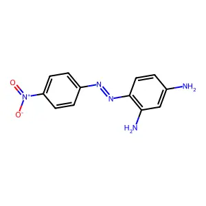 4-(2-(4-硝基苯基)重氮基)-1,3-苯二胺 structure