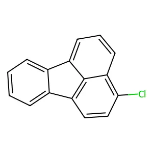Fluoranthene, 3-chloro- structure
