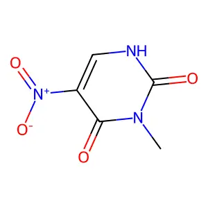3-methyl-5-nitropyrimidine-2,4(1H,3H)-dione structure