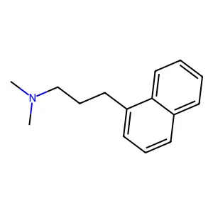 N,N-二甲基-1-萘丙胺 structure