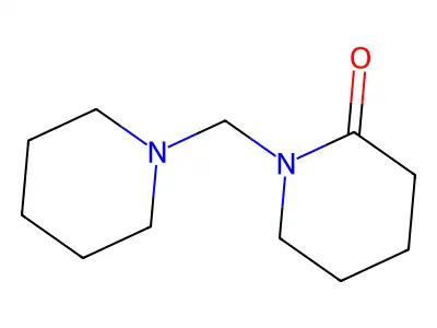 1-(Piperidin-1-ylmethyl)piperidin-2-one structure