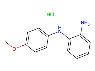 N-(4-methoxyphenyl)benzene-1,2-diamine structure