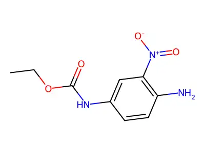 Ethyl (4-amino-3-nitrophenyl)carbamate structure