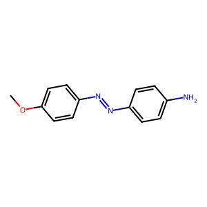 4-(2-(4-甲氧基苯基)重氮基)苯胺 structure
