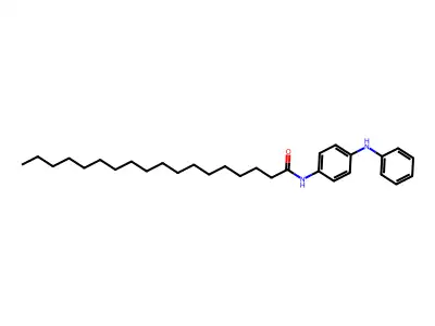 N-[4-(Phenylamino)phenyl]octadecanamide structure