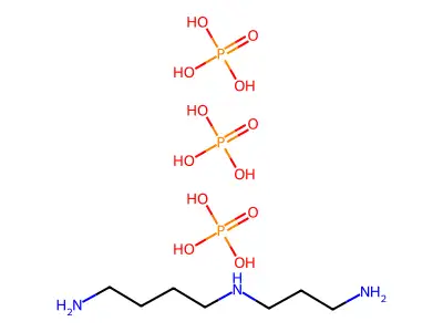N1-(3-Aminopropyl)butane-1,4-diamine phosphate structure