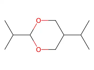 cis-2,5-Diisopropyl-1,3-dioxane structure