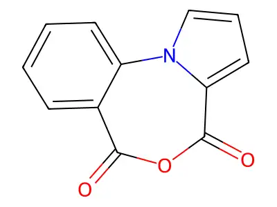 4H,6H-Pyrrolo[1,2-a][4,1]benzoxazepine-4,6-dione structure