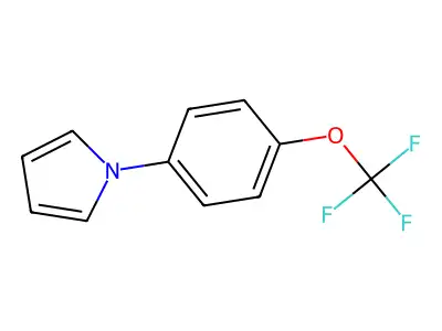 1-[4-(trifluoromethoxy)phenyl]-1H-pyrrole structure