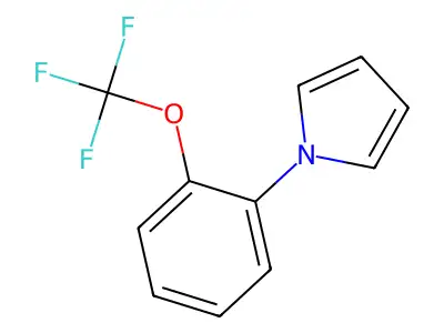 1-[2-(trifluoromethoxy)phenyl]-1H-pyrrole structure