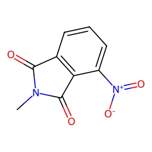 1H-Isoindole-1,3(2H)-dione, 2-methyl-4-nitro- structure
