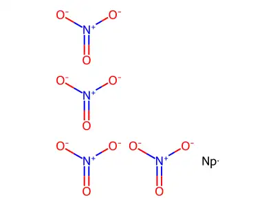 硝酸镎(IV) structure