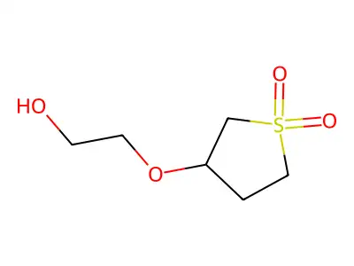 2-[(1,1-Dioxidotetrahydro-3-thienyl)oxy]ethanol structure