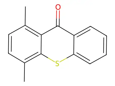 1,4-dimethyl-9H-thioxanthen-9-one structure