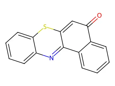 Benzo[a]phenothiazin-5-one structure
