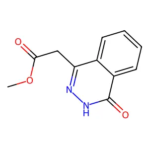Methyl 2-(4-oxo-3,4-dihydrophthalazin-1-yl)acetate structure