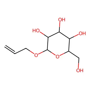 Allyl galactopyranoside structure