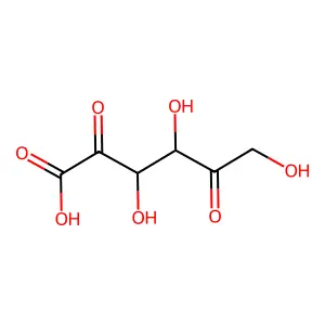 2,5-二酮葡萄糖酸 structure