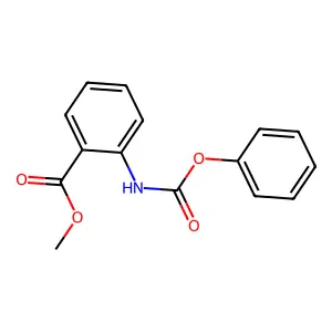 Methyl 2-((phenoxycarbonyl)amino)benzoate structure