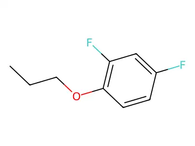 2,4-Difluoro-1-propoxybenzene structure
