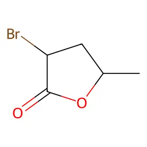 α-溴-γ-戊内酯 structure