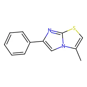 3-Methyl-6-phenylimidazo[2,1-b][1,3]thiazole structure