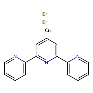 Copper, dibromo(2,2':6',2''-terpyridine)- structure