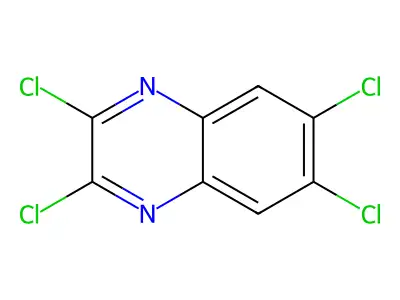2,3,6,7-Tetrachloroquinoxaline structure