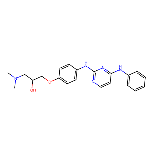 2,4-bisanilinopyrimidine deriv. 8 structure
