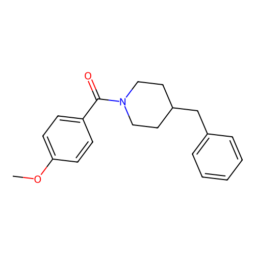 4-Methoxyphenyl 4-benzylpiperidyl ketone structure