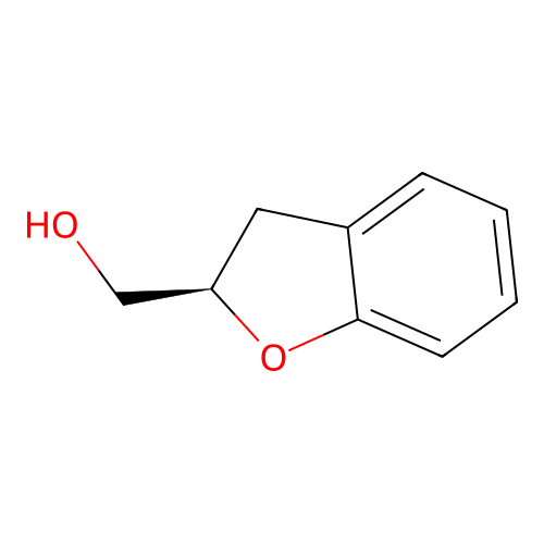(R)-(2,3-Dihydrobenzofuran-2-yl)methanol structure