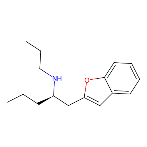 (R)-1-(Benzofuran-2-yl)-N-propylpentan-2-amine structure