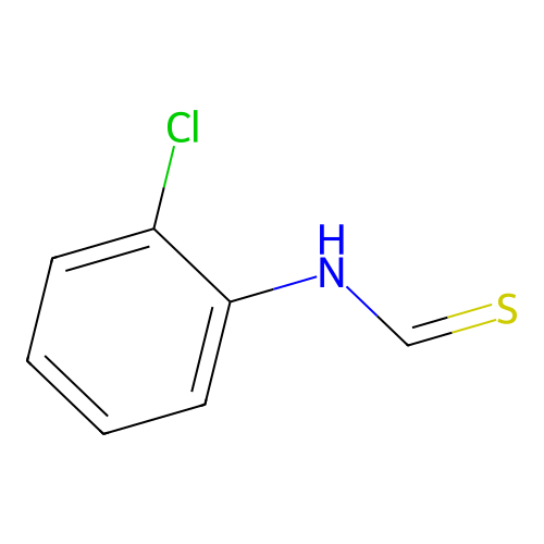 Formanilide, 2'-chlorothio- structure