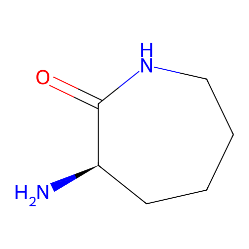 D-2-氨基己烷-6-内酰胺 structure