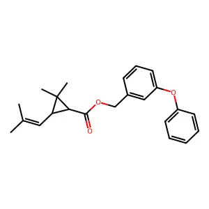 苯醚菊酯 structure