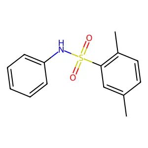 2,5-dimethyl-N-phenylbenzenesulfonamide structure