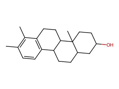 (2R,4aS,4bS,10bS,12aR)-1,2,3,4,4a,4b,5,6,10b,11,12,12a-Dodecahydro-4a,7,8-trimethyl-2-chrysenol structure