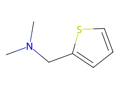 N,N-二甲基-1-(噻吩-2-基)甲胺 structure