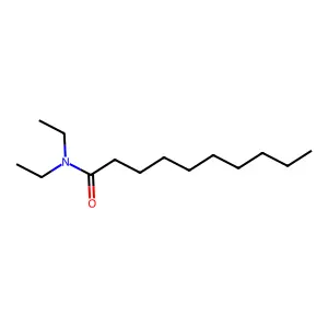 N,N-Diethyldecanamide structure