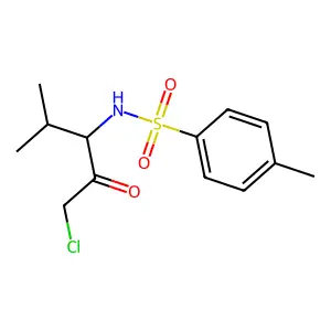 N-(3-氯-1-异丙基丙酮基)-对甲苯磺酰胺 structure