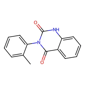 3-(2-methylphenyl)-1H-quinazoline-2,4-dione structure