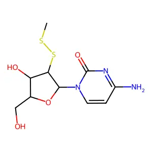 2'-Deoxy-2'-(methyldithio)Cytidine structure