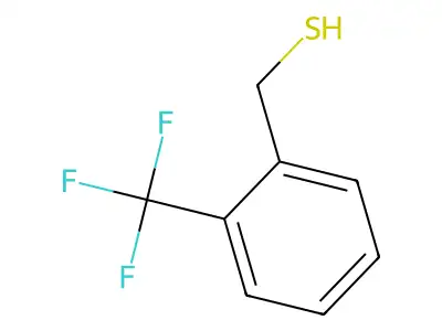 2-(Trifluoromethyl)phenylmethanethiol structure